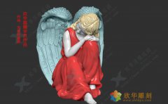 天使女孩3D模型__学员zbrush作品